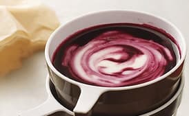 Chilled Blueberry Soup