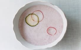 Chilled Radish Buttermilk Soup