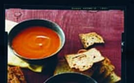 Chilled Red Bell Pepper and Habanero Soup