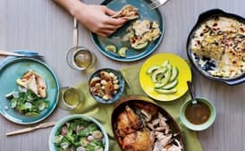 Chipotle Roast Chicken Tacos