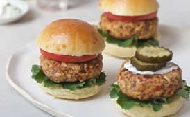 Chipotle Salmon Burger