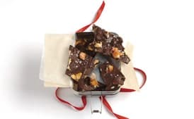 Chocolate-Almond Bark with Sea Salt