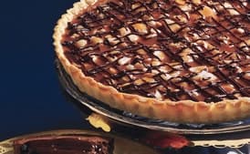 Chocolate-Caramel Macadamia Nut Tart