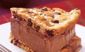 Chocolate-Chip Ice-Cream-Sandwich Cake with Butterscotch Sauce