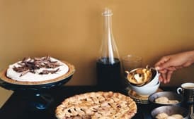 Chocolate Cinnamon Cream Pie