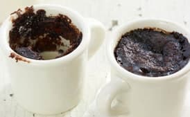 Chocolate Cupped Cakes with Coffee and Chicory
