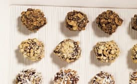 Chocolate-Dipped Frozen Banana Bites