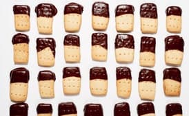 Chocolate-Dipped Shortbread