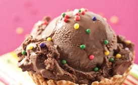 Chocolate Malted Ice Cream