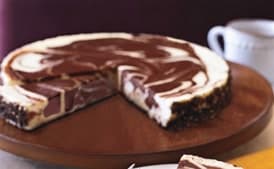 Chocolate Marble Cheesecake