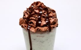 Chocolate-Mint Shamrock Shake