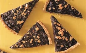 Chocolate-Nut Tart with Dried Fruit