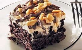 Chocolate-Peanut Butter Fun Cake