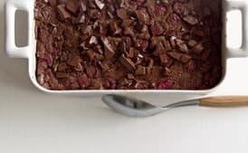 Chocolate Raspberry Clafoutis