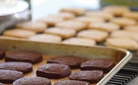 Chocolate Shortbread Cookies