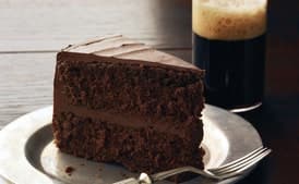 Chocolate Stout Layer Cake with Chocolate Frosting