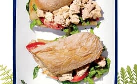 Chopped Chicken Caesar Sammies