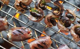 Chris Lilly's Flank Steak and Shiitake Yakitori