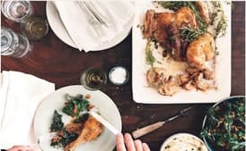 Chunky Jerusalem Artichoke and Potato Mash