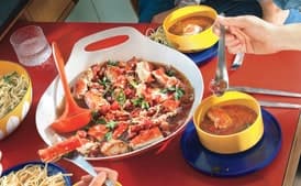 Cioppino-Style Roasted Crab