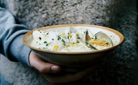 Clam and Cod Chowder