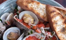 Clams Grilled in a Foil Pouch