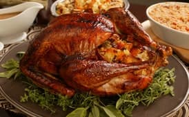 Classic Roast Turkey With Herbed Stuffing and Old-Fashioned Gravy