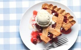 Classic Sour Cherry Pie with Lattice Crust