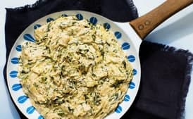 Classic Spinach-Artichoke Dip with Mozzarella and Parmesan
