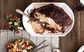 Cocoa and Spice Slow-Roasted Pork with Onions