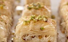 Coconut and Pistachio Baklava