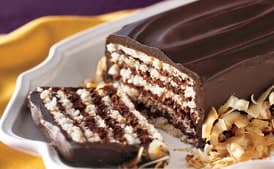 Coconut-Chocolate Marjolaine