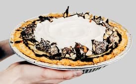 Coconut Cream Pie with Macaroon Press-In Crust