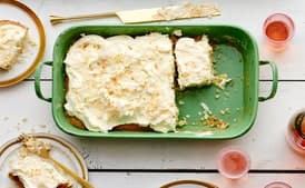 Coconut–Key Lime Sheet Cake