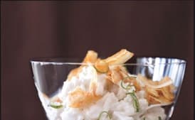 Coconut Rice Puddings with Crispy Coconut