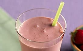 Coconut, Strawberry, and Banana Smoothie