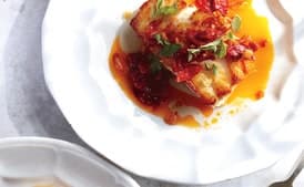 Cod with Chorizo and Breadcrumbs