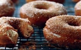 Coffee-Glazed Doughnuts