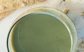 Cold Curried Pea and Buttermilk Soup