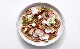 Cold Soba Noodles with Miso and Smoked Tofu