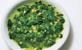 Collard Greens and Kale Pesto