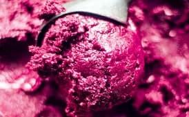 Concord Grape Sorbet With Rosemary And Black Pepper