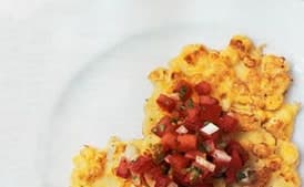 Corn Fritters with Salsa