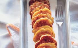 Corn Griddle Cakes with Sausage