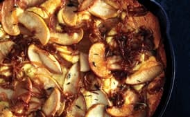 Cornbread with Caramelized Apples and Onions