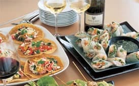 Crab, Chili, and Avocado Tostaditos