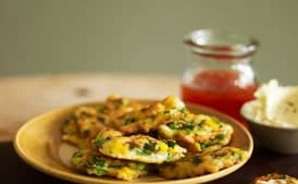 Crab & Sweet Corn Cakes