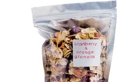 Cranberry and Orange Granola