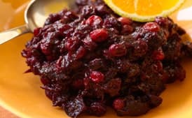 Cranberry, Fig, and Pinot Noir Chutney