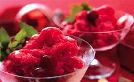 Cranberry Granita